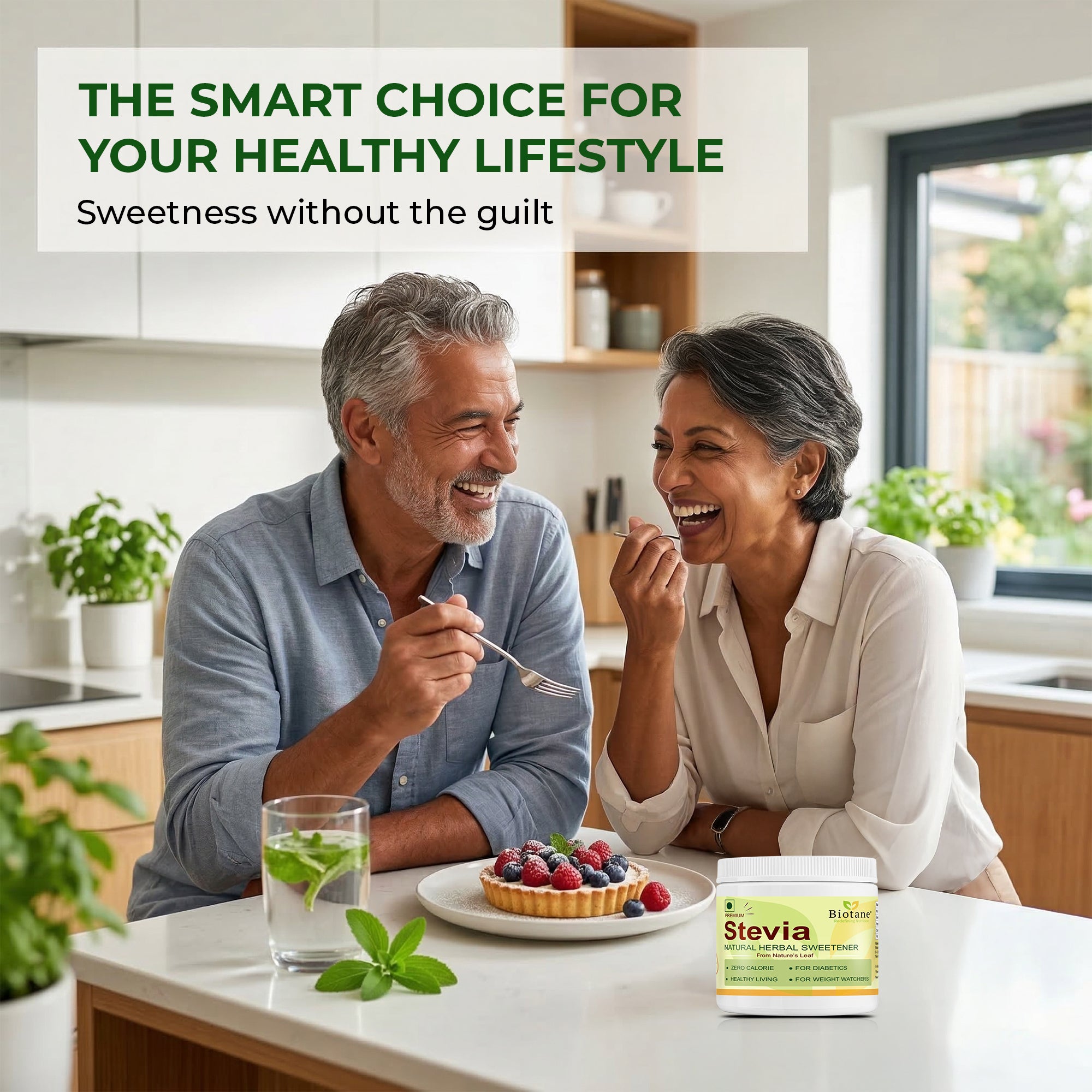 Biotane Premium Stevia Natural Sugar replacer