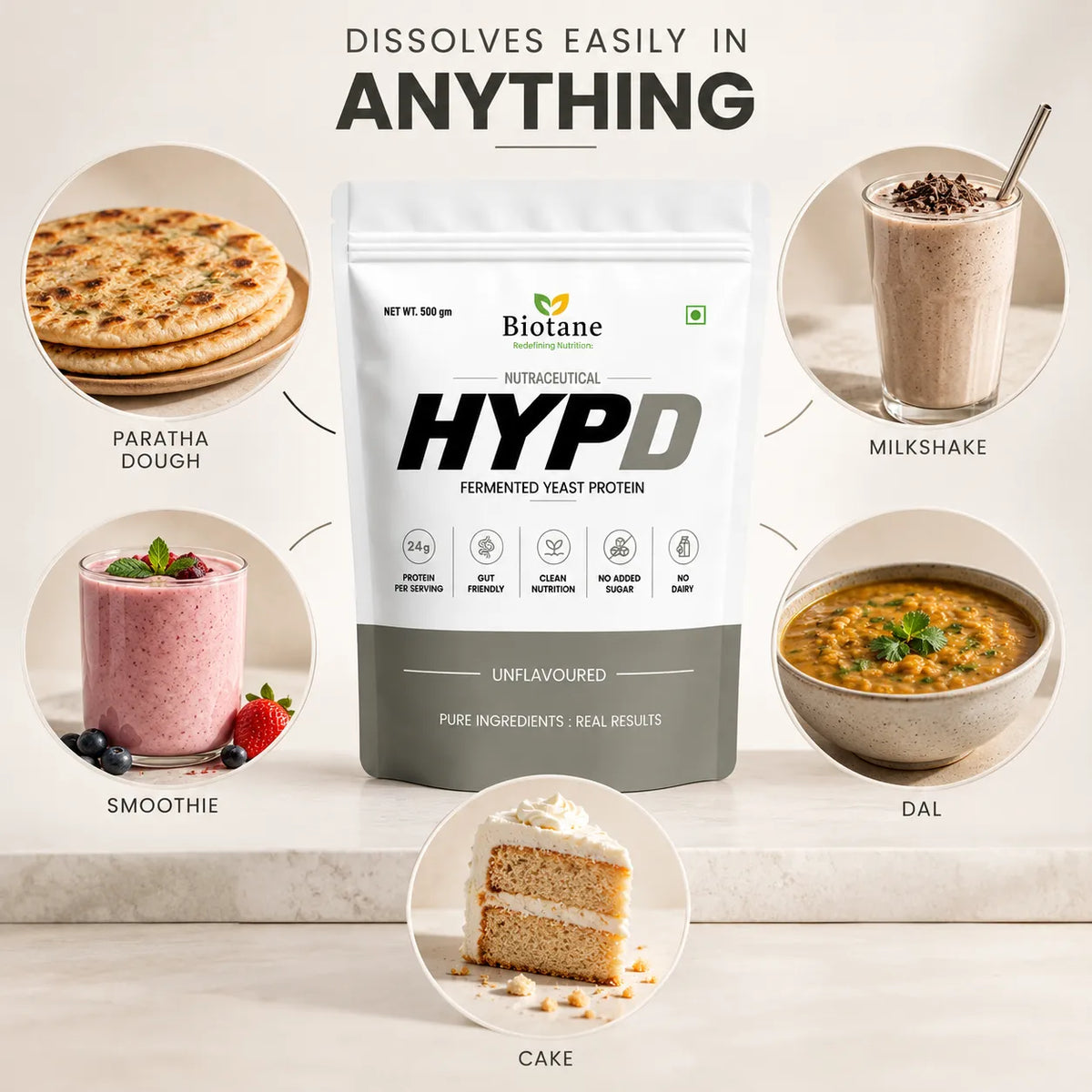 HYPD Unflavoured Fermented Yeast Protein