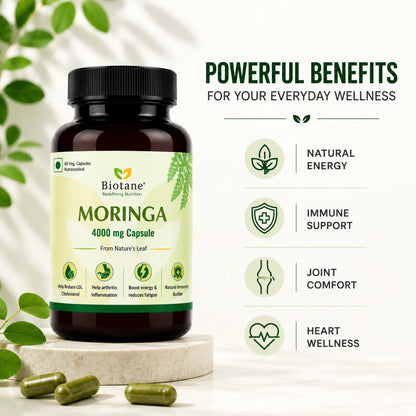 Biotane Moringa Capsules 4000mg