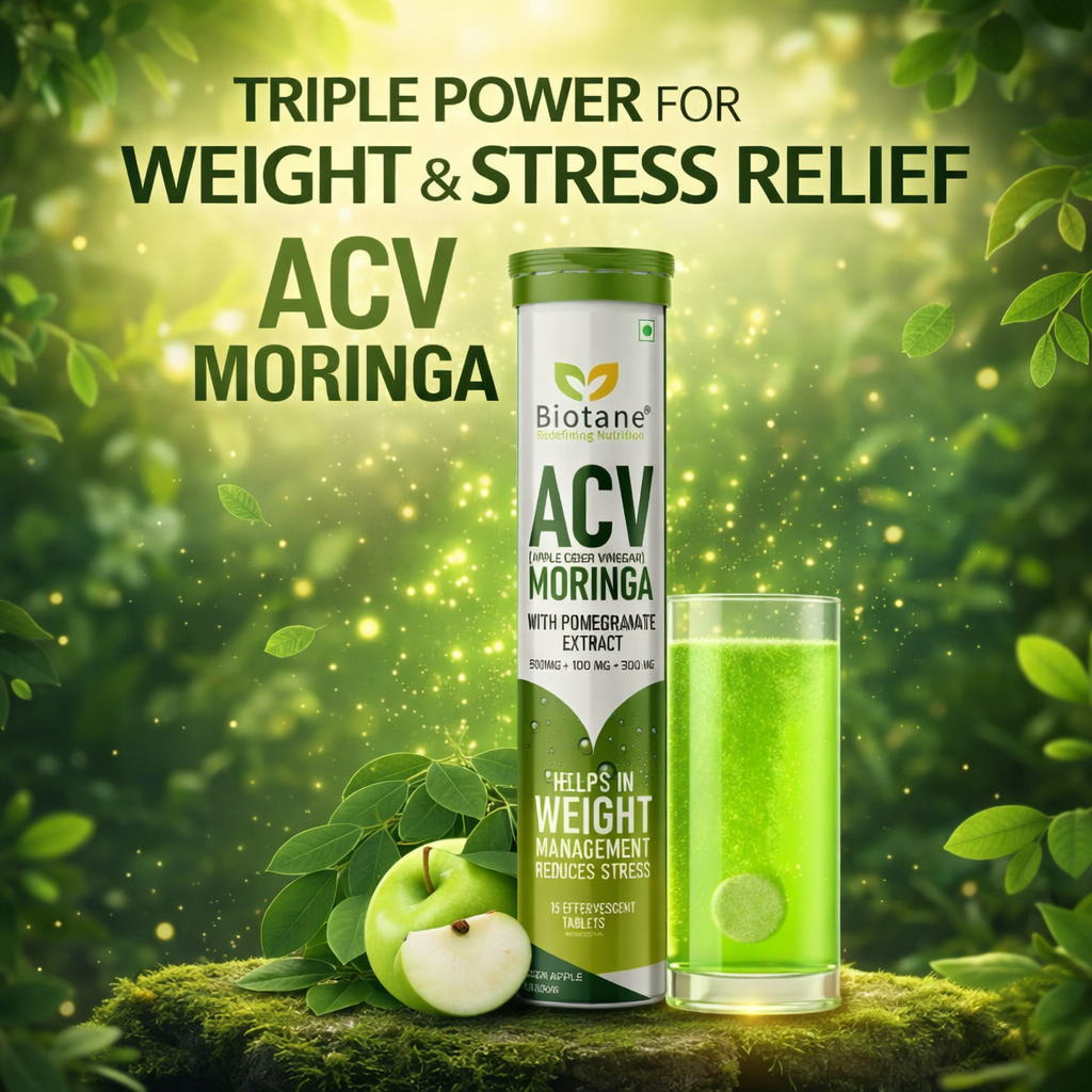 Biotane ACV (Apple Cider Vinegar) with Moringa & Pomegranate Extract