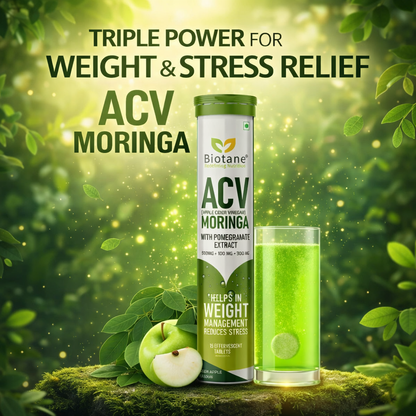 Biotane ACV (Apple Cider Vinegar) with Moringa & Pomegranate Extract