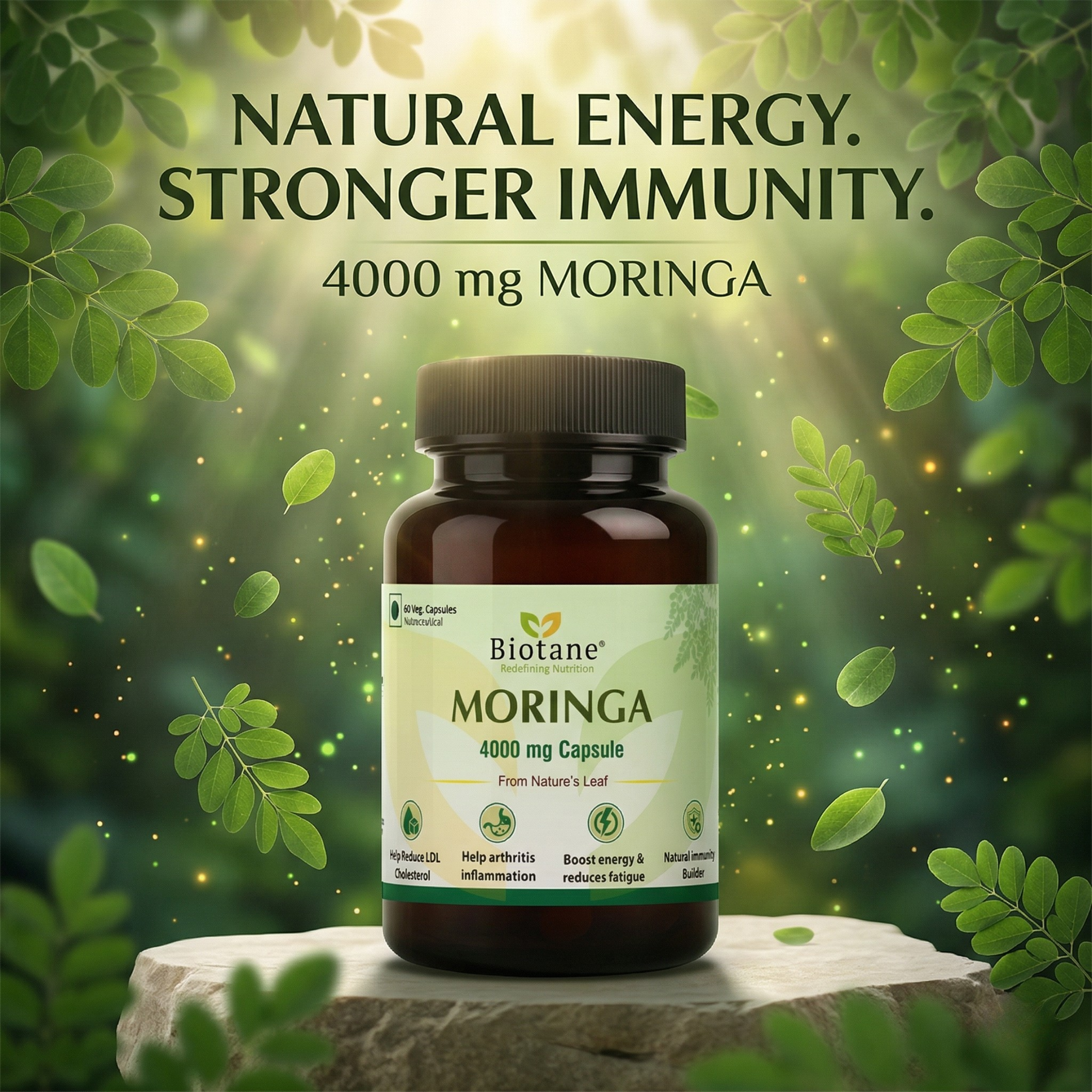 Biotane Moringa Capsules 4000mg