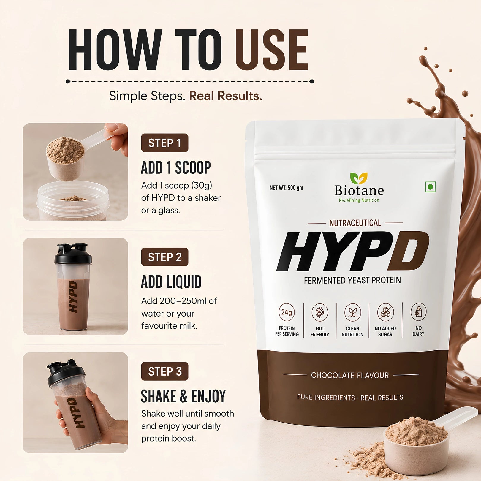 HYPD Fermented Yeast Protein