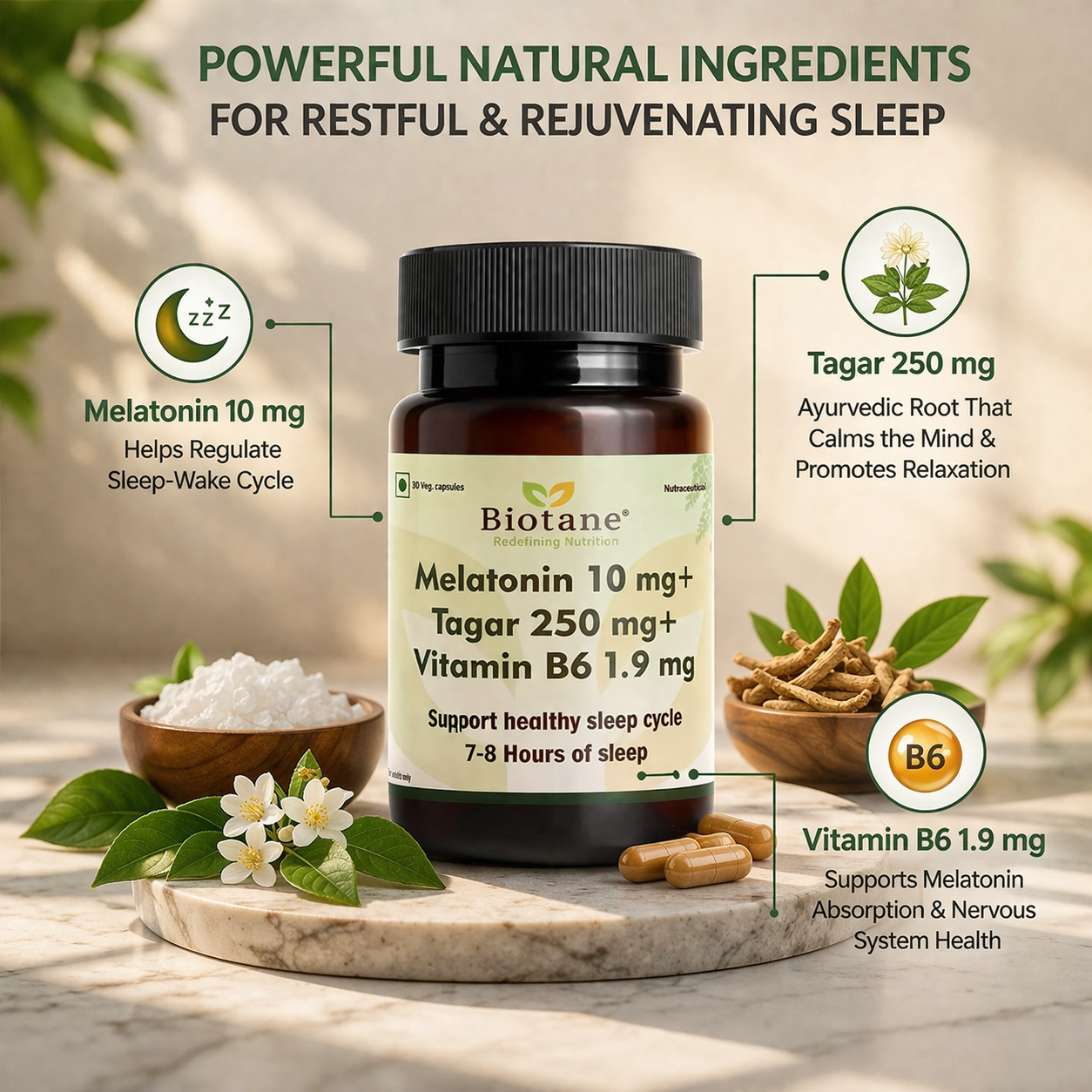 Biotane Naturals- Melatonin