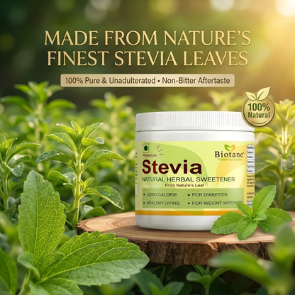 Biotane Premium Stevia Natural Sugar replacer