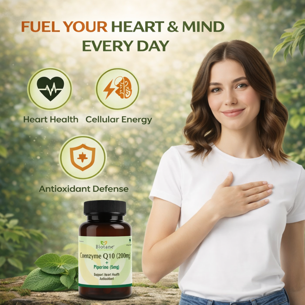 Biotane Coenzyme Q10 Capsules with Piperine 5mg