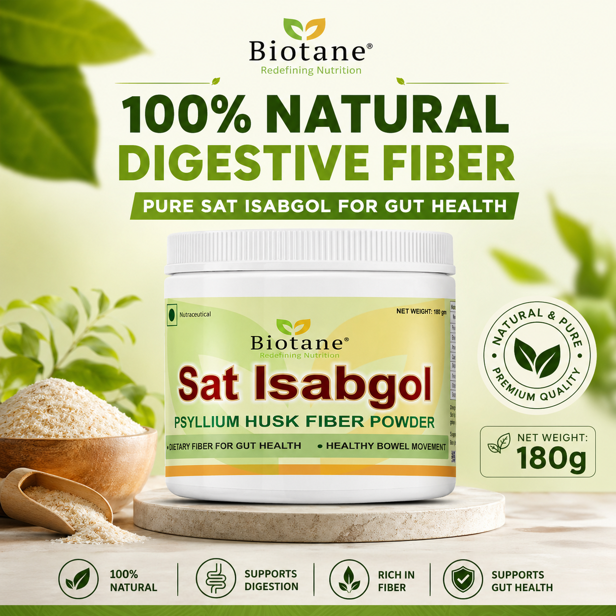 Biotane Naturals Sat Isabgol