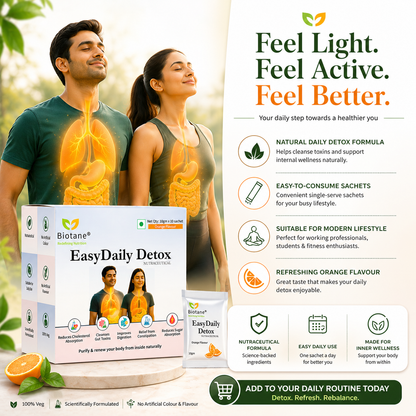 Biotane EasyDaily Detox for instant Gut Cleanse