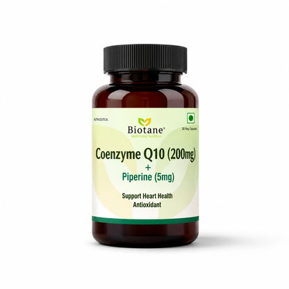 Biotane Coenzyme Q10 Capsules with Piperine 5mg
