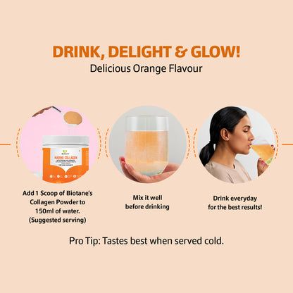 Biotane Marine Collagen with Sodium Hyaluronate, Biotin, Alpha Lipoic Acid, Lycopene, Green Tea, Vitamins & Minerals | Advanced Skin, Hair, Nail, Joint & Bone Support | Hydration, Anti-Aging & Overall Wellness | 25 Servings