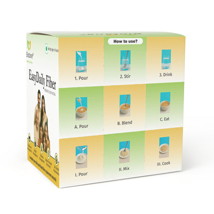 Biotane EasyDaily Fiber | Prebiotic Fiber for Gut Health Support |  Unflavored  | Convenient Sachet pack (6gm X 10 Sachet)