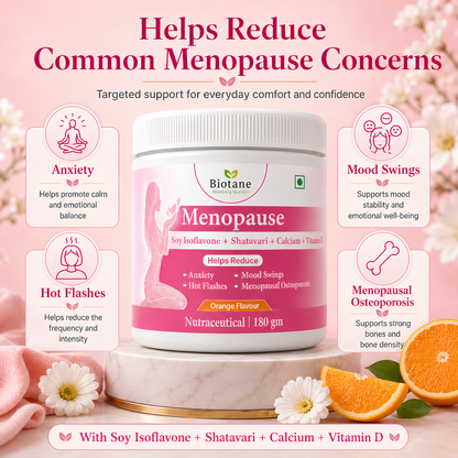 Biotane Menopause Supplement – Daily Nutritional Support | Orange Flavour