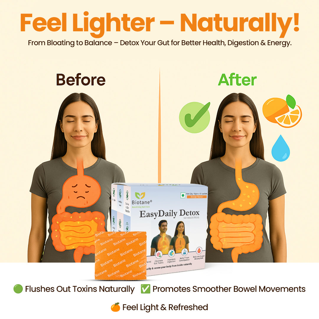Biotane EasyDaily Detox sachet difference 