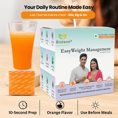 Biotane EasyWeight Management sachet routine 